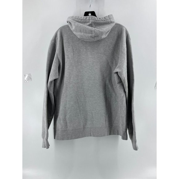 Crazy Cow Lady Rosie Women's Gray Pullover Graphic Hoodie Sweatshirt Size L - Picture 3 of 10